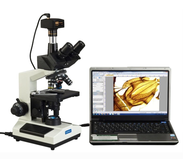 OMAX 40X-2500X Full Size Lab Digital Trinocular Compound LED Microscope ​